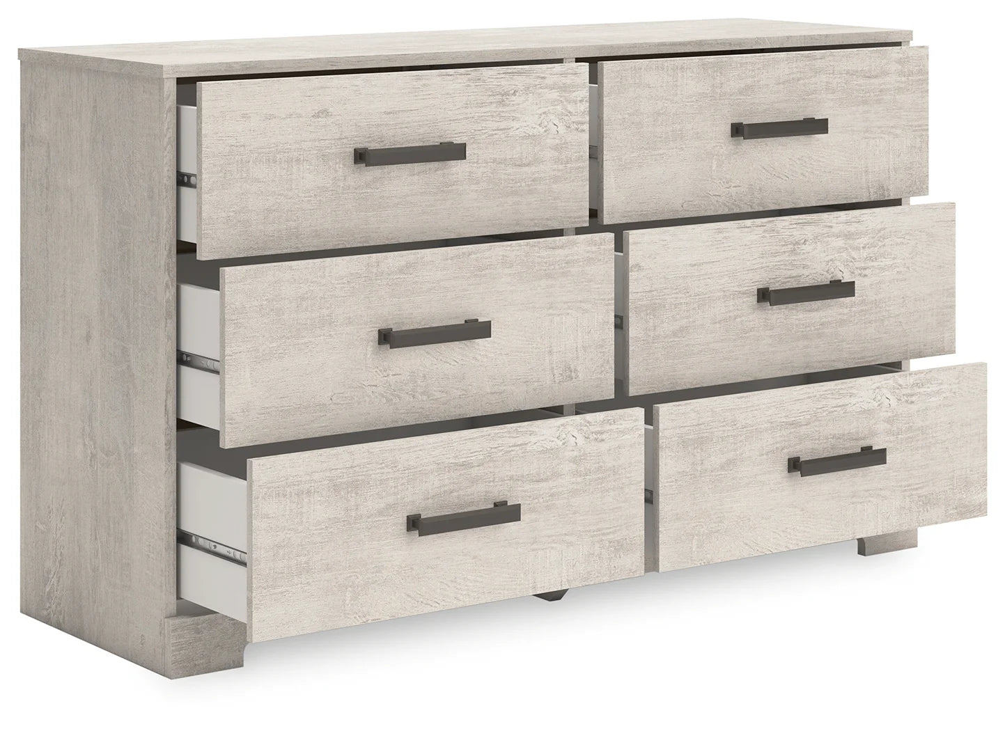 Shawburn - Whitewash - Six Drawer Dresser-3