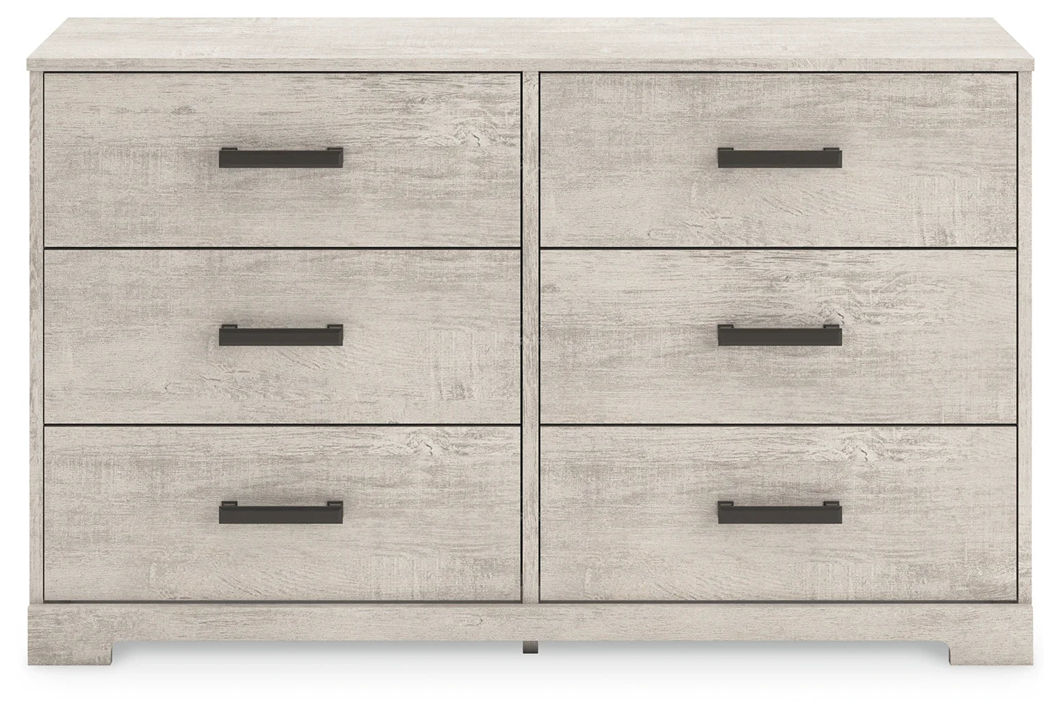 Shawburn - Whitewash - Six Drawer Dresser-4