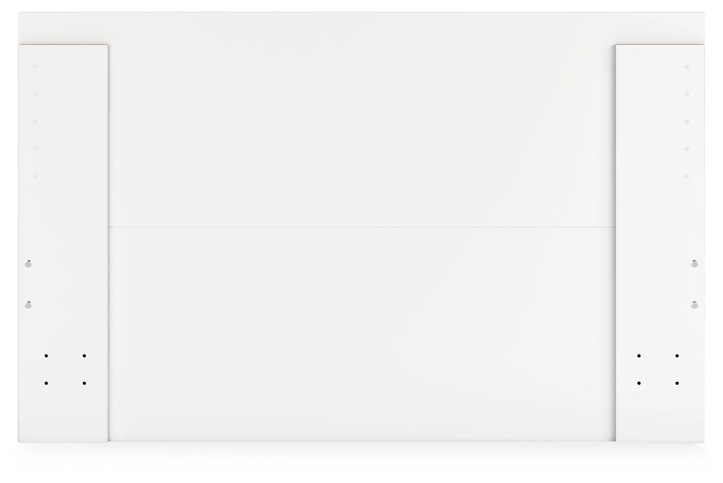 Onita - White - Queen Panel Platform Bed With 1 Side Storage