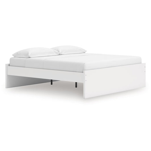 Onita - White - King Platform Bed