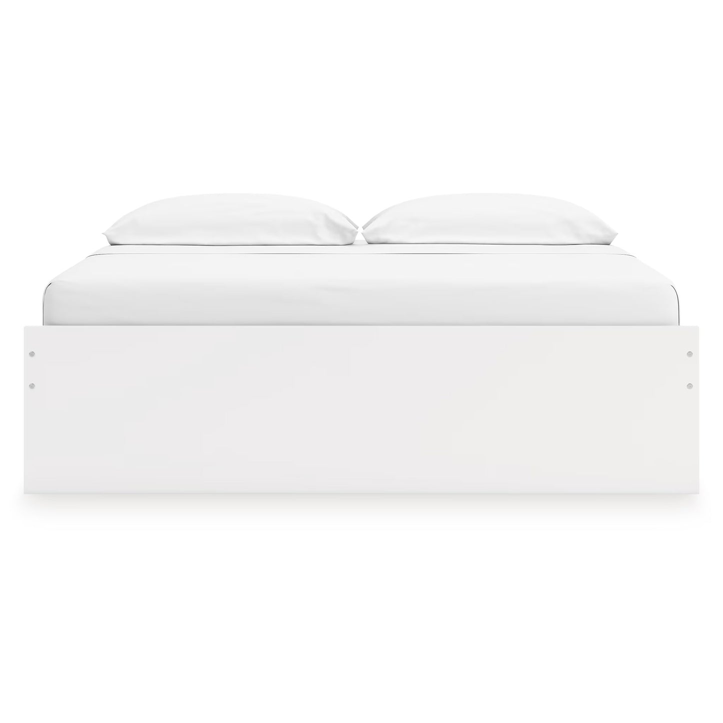 Onita - White - King Platform Bed