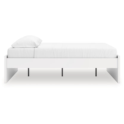 Onita - White - King Platform Bed