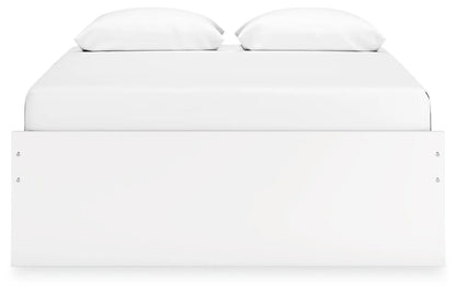 Onita - White - Queen Platform Bed