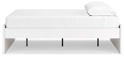 Onita - White - Queen Platform Bed