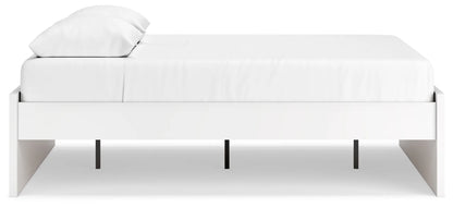 Onita - White - Queen Platform Bed