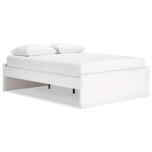 Onita - White - Queen Platform Bed