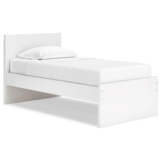 Onita - White - Twin Panel Platform Bed