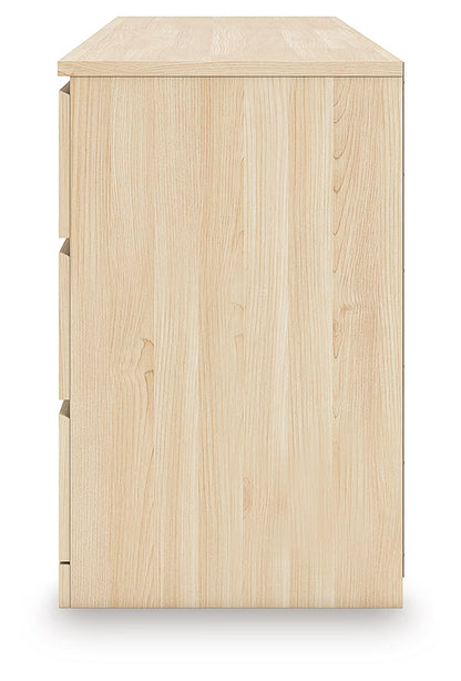 Onita - Natural - Six Drawer Dresser