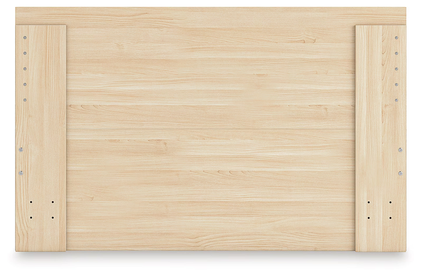 Onita - Natural - Queen Panel Platform Bed With 1 Side Storage