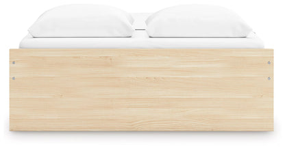 Onita - Natural - Queen Platform Bed With 2 Side Storage