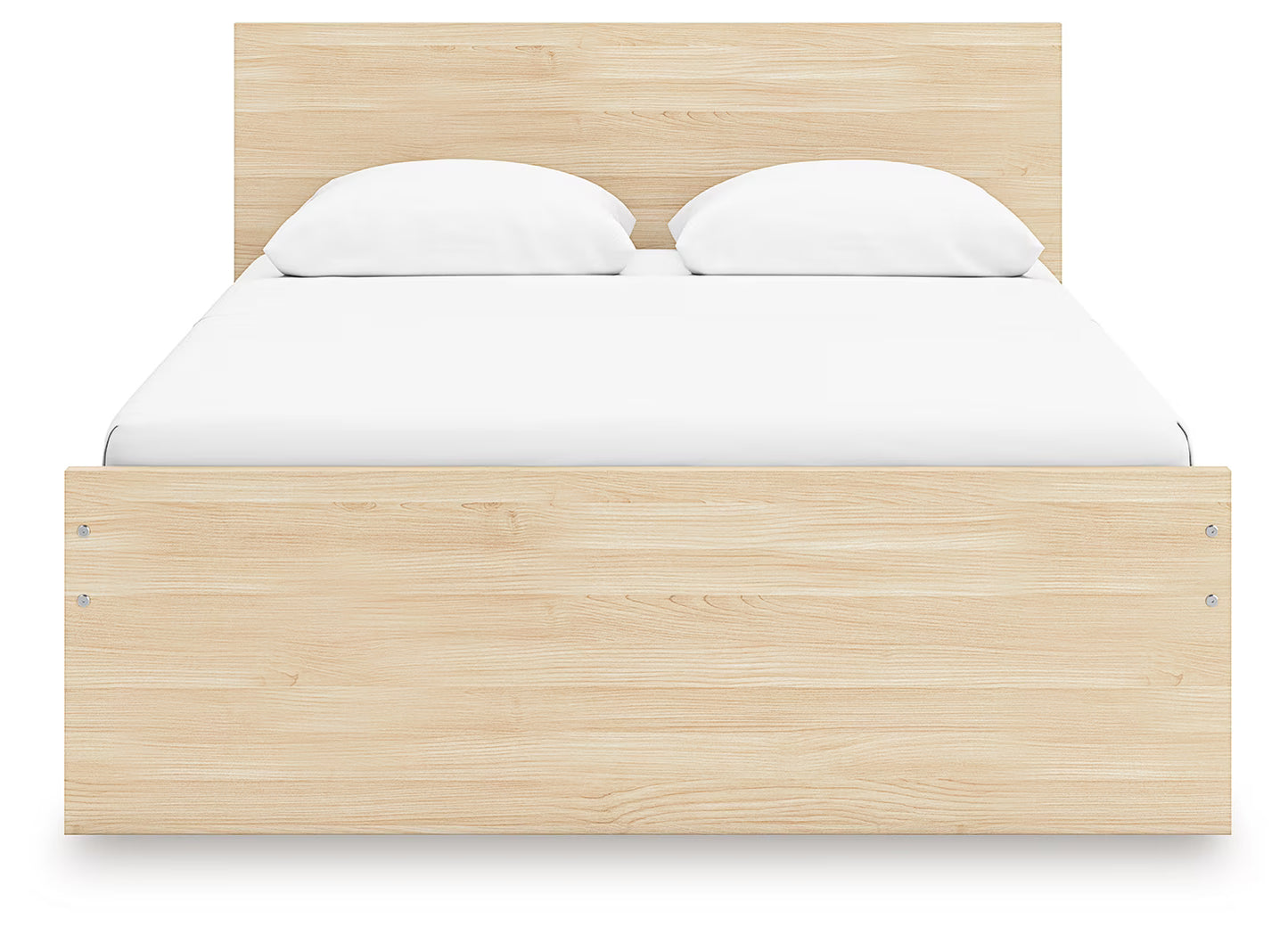 Onita - Natural - Full Panel Platform Bed With 2 Side Storage