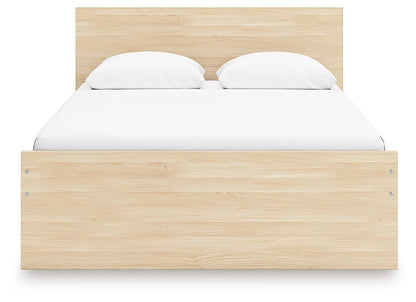 Onita - Natural - Full Panel Platform Bed With 2 Side Storage