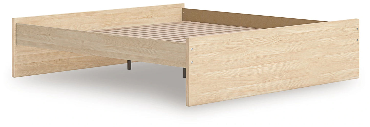 Onita - Natural - King Platform Bed