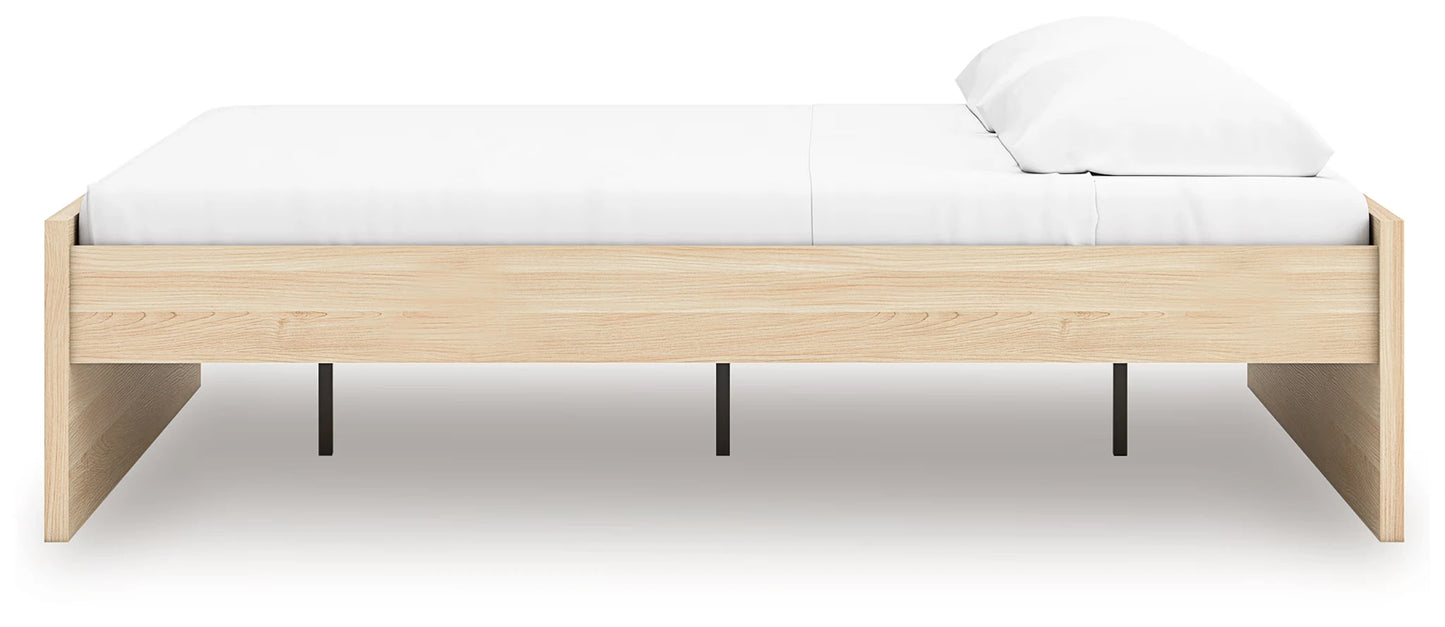 Onita - Natural - King Platform Bed