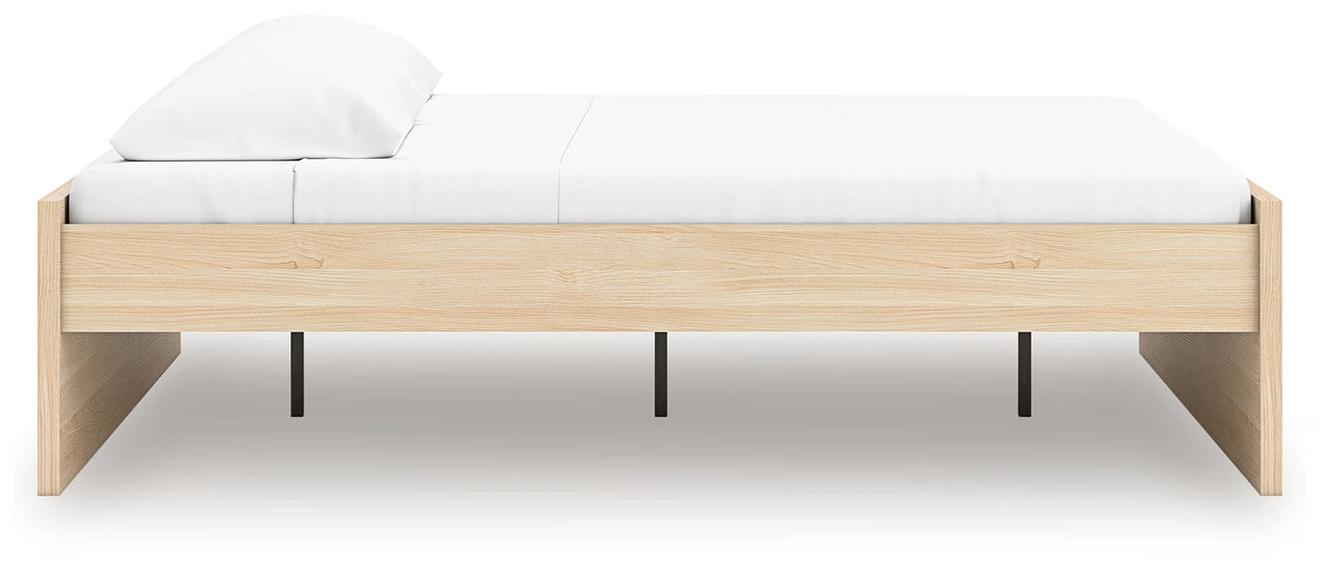 Onita - Natural - King Platform Bed