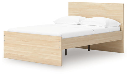 Onita - Natural - King Panel Platform Bed
