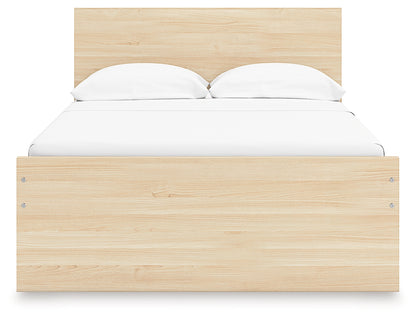 Onita - Natural - King Panel Platform Bed