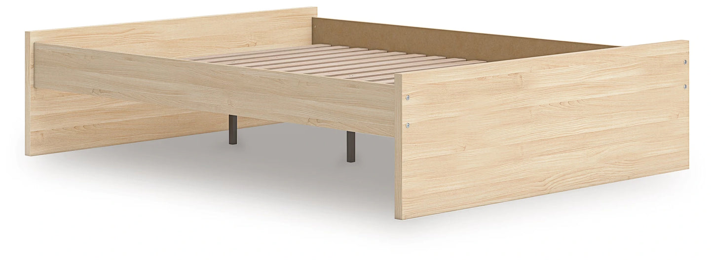 Onita - Natural - Queen Platform Bed