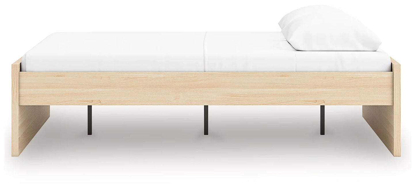 Onita - Natural - Queen Platform Bed