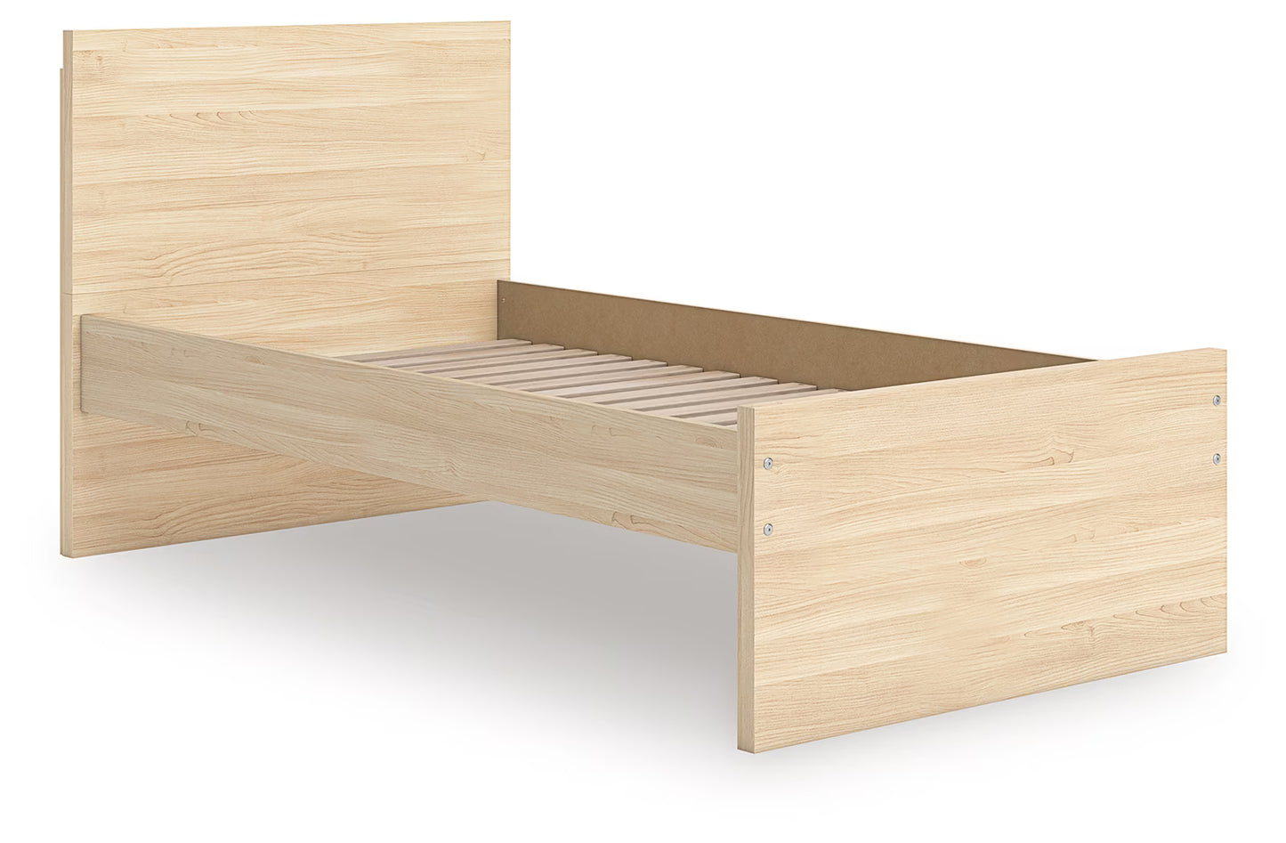 Onita - Natural - Twin Panel Platform Bed