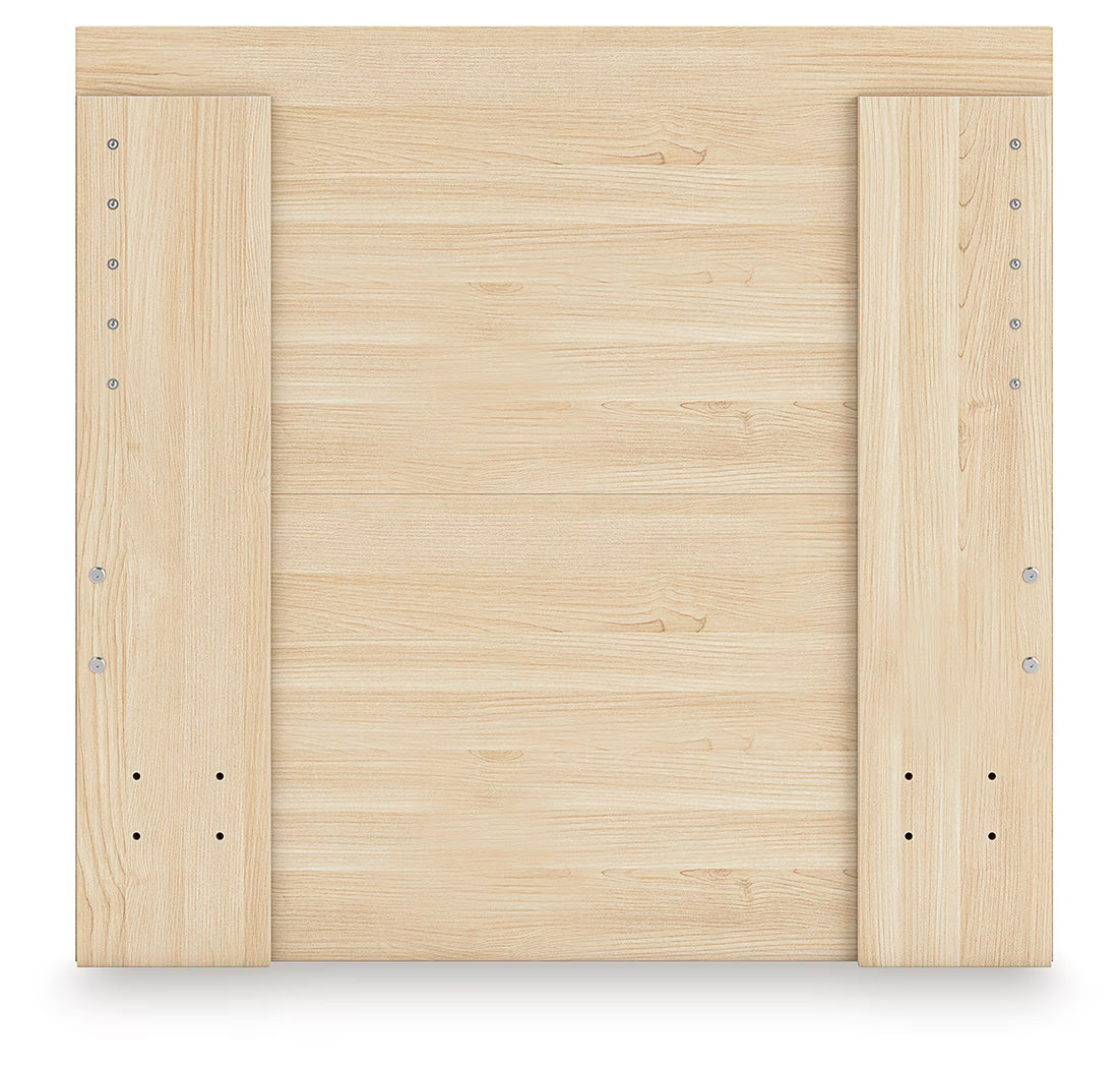 Onita - Natural - Twin Panel Platform Bed
