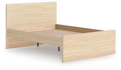 Onita - Natural - Full Panel Platform Bed