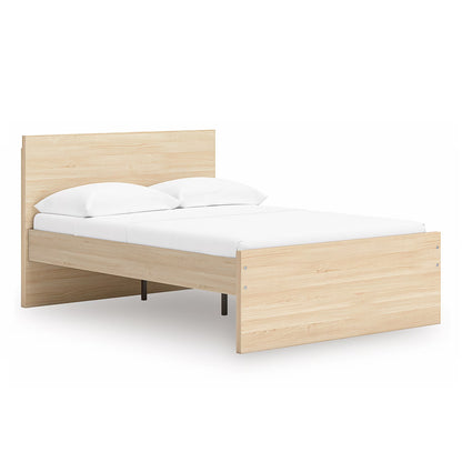 Onita - Natural - Full Panel Platform Bed