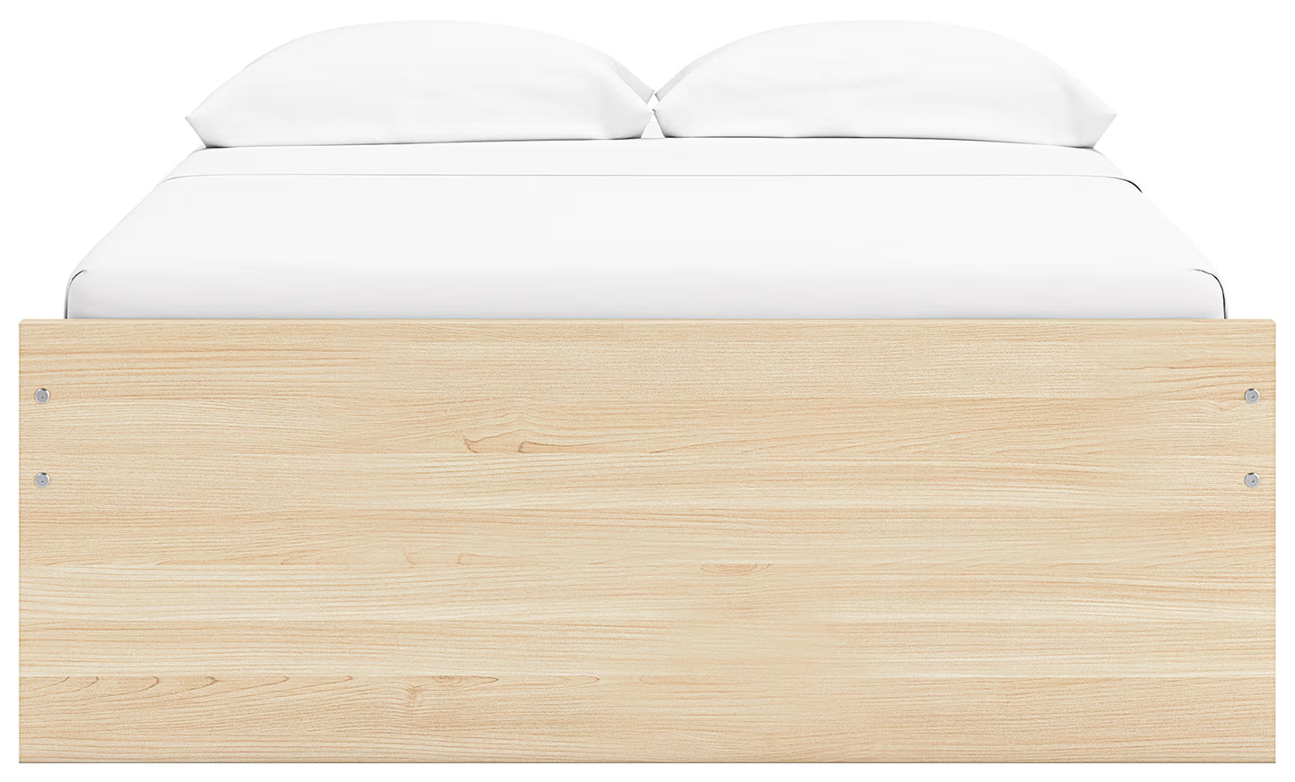 Onita - Natural - Full Platform Bed With 1 Side Storage