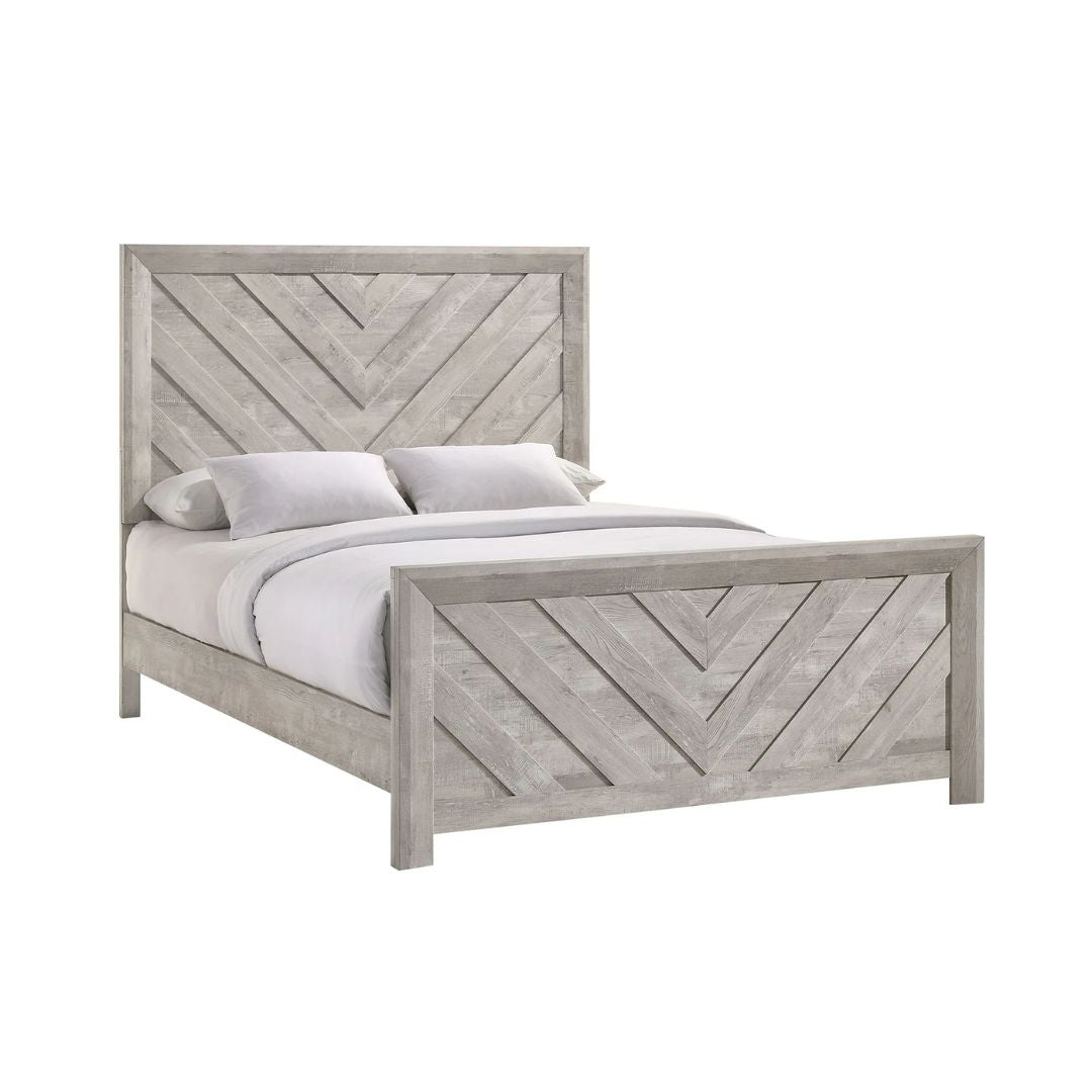 Ellen - Queen Bed - White