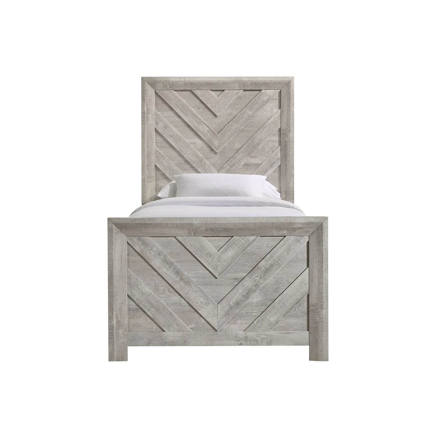 Ellen - Twin Bed - White
