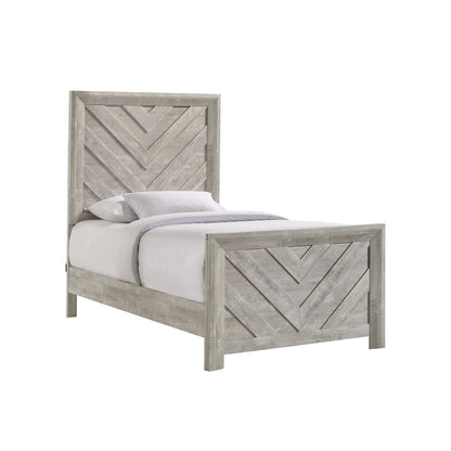 Ellen - Twin Bed - White