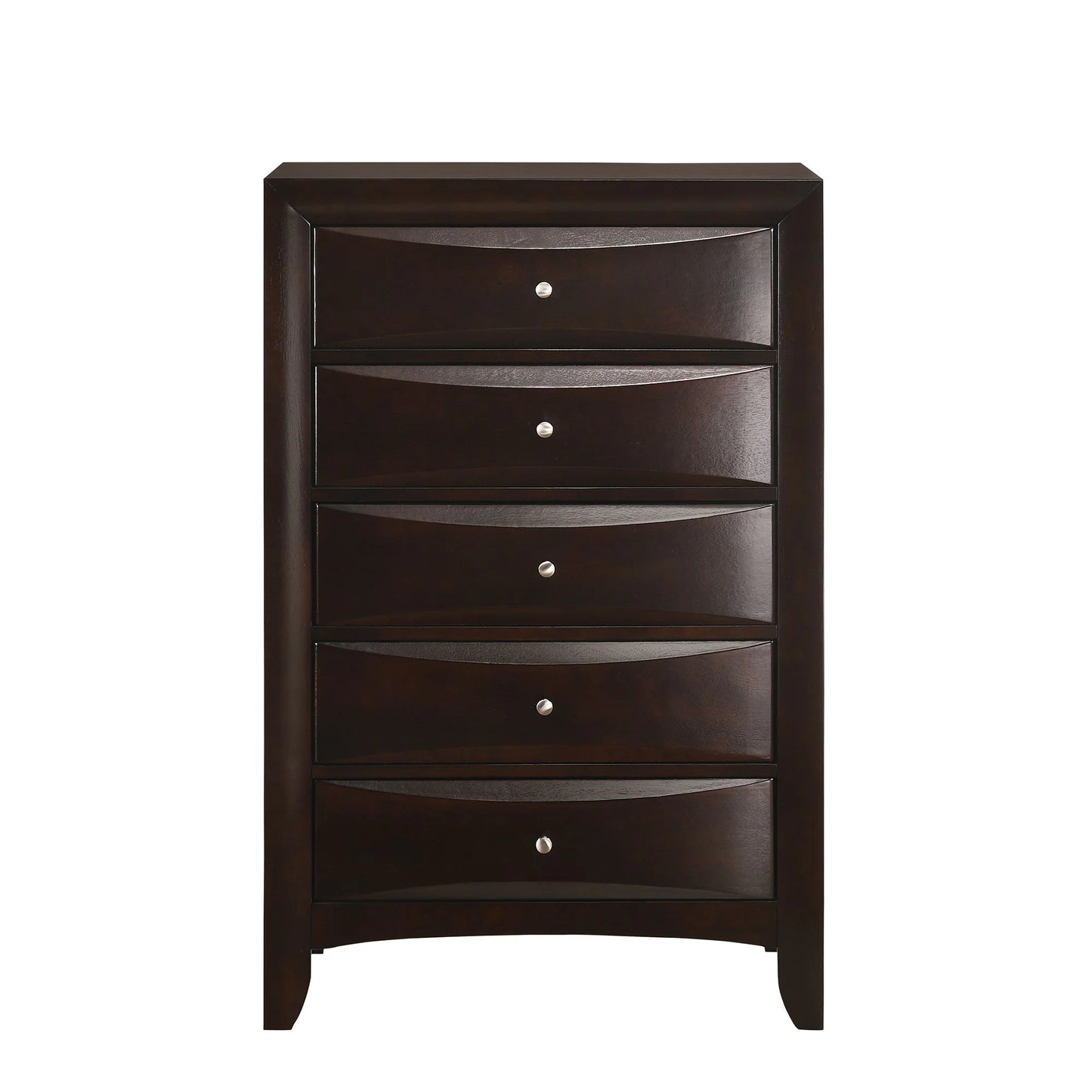 Emily - 5-Drawer Chest - Espresso