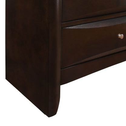 Emily - 5-Drawer Chest - Espresso