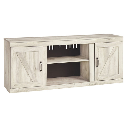 Bellaby - Whitewash - 60" TV Stand W/Fireplace Option