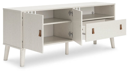 Aprilyn - White - Medium TV Stand