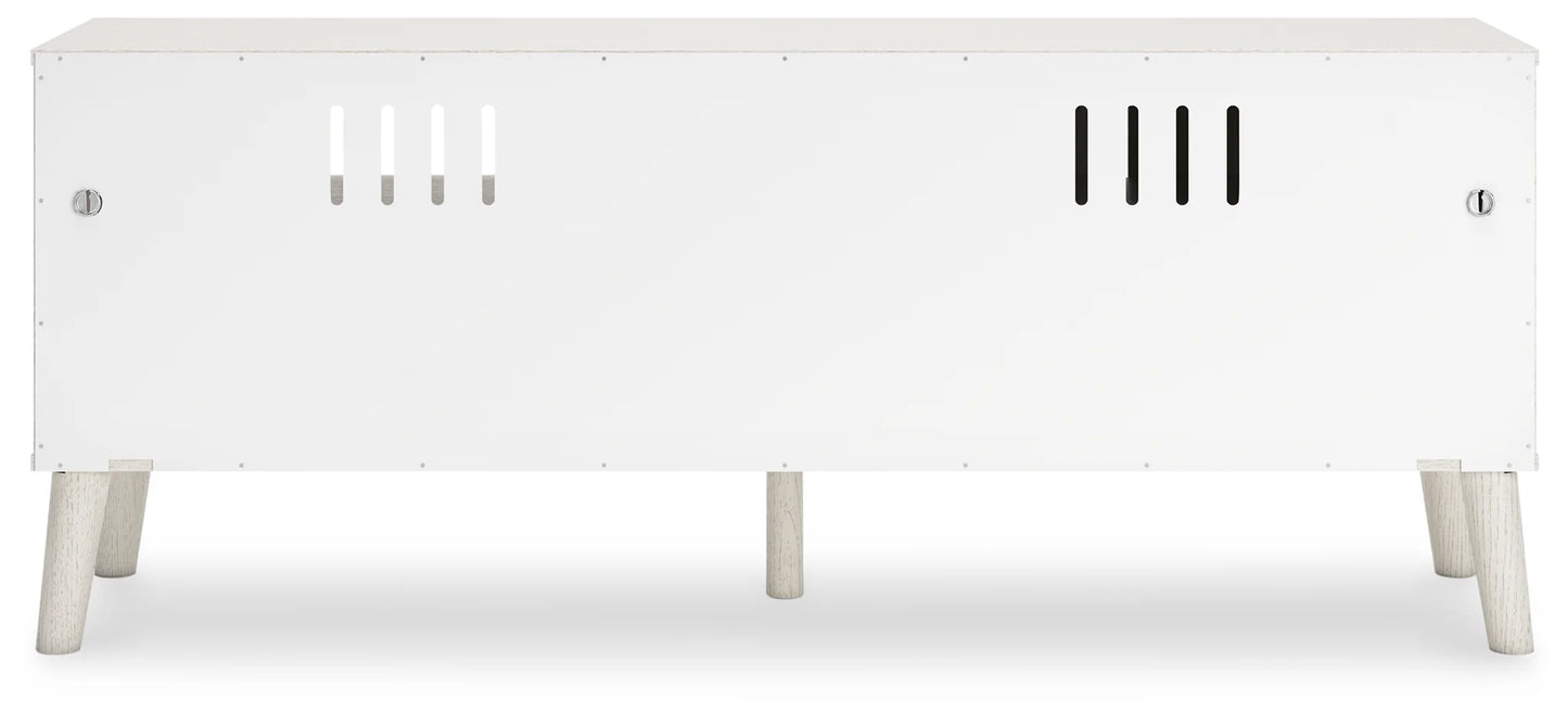 Aprilyn - White - Medium TV Stand