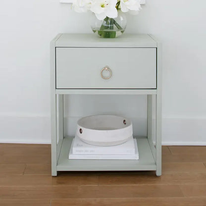 East End - 1 Shelf Accent Table - Green Mist