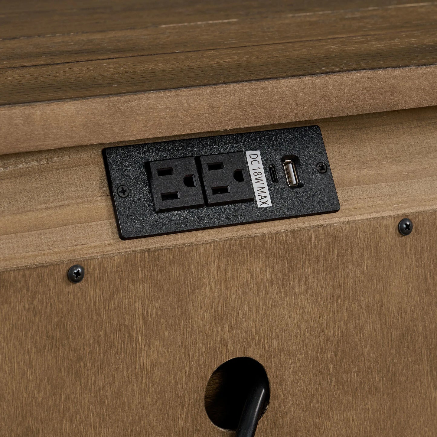 Forge - Nightstand - Weathered Chestnut