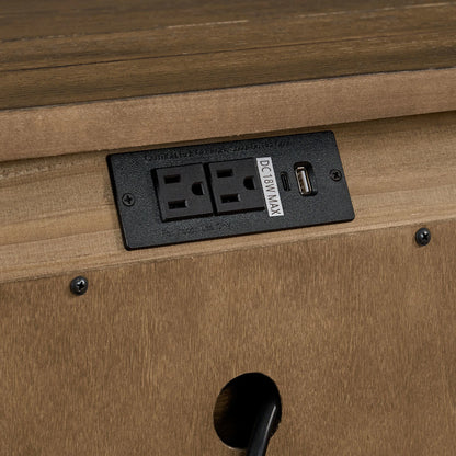 Forge - Nightstand - Weathered Chestnut