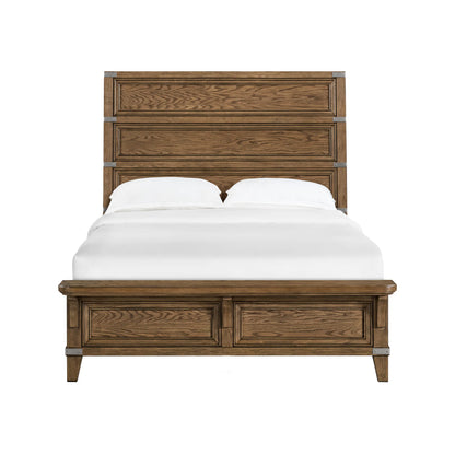 Forge - Queen Bed - Weathered Chestnut