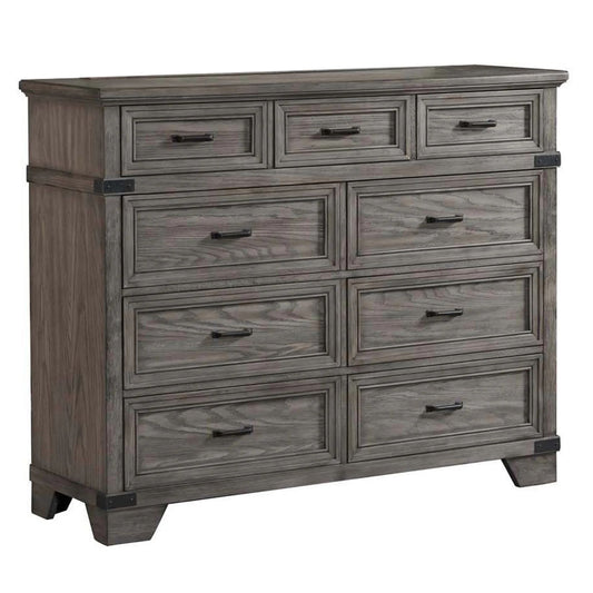 Forge - Tall Dresser - Brushed Steel