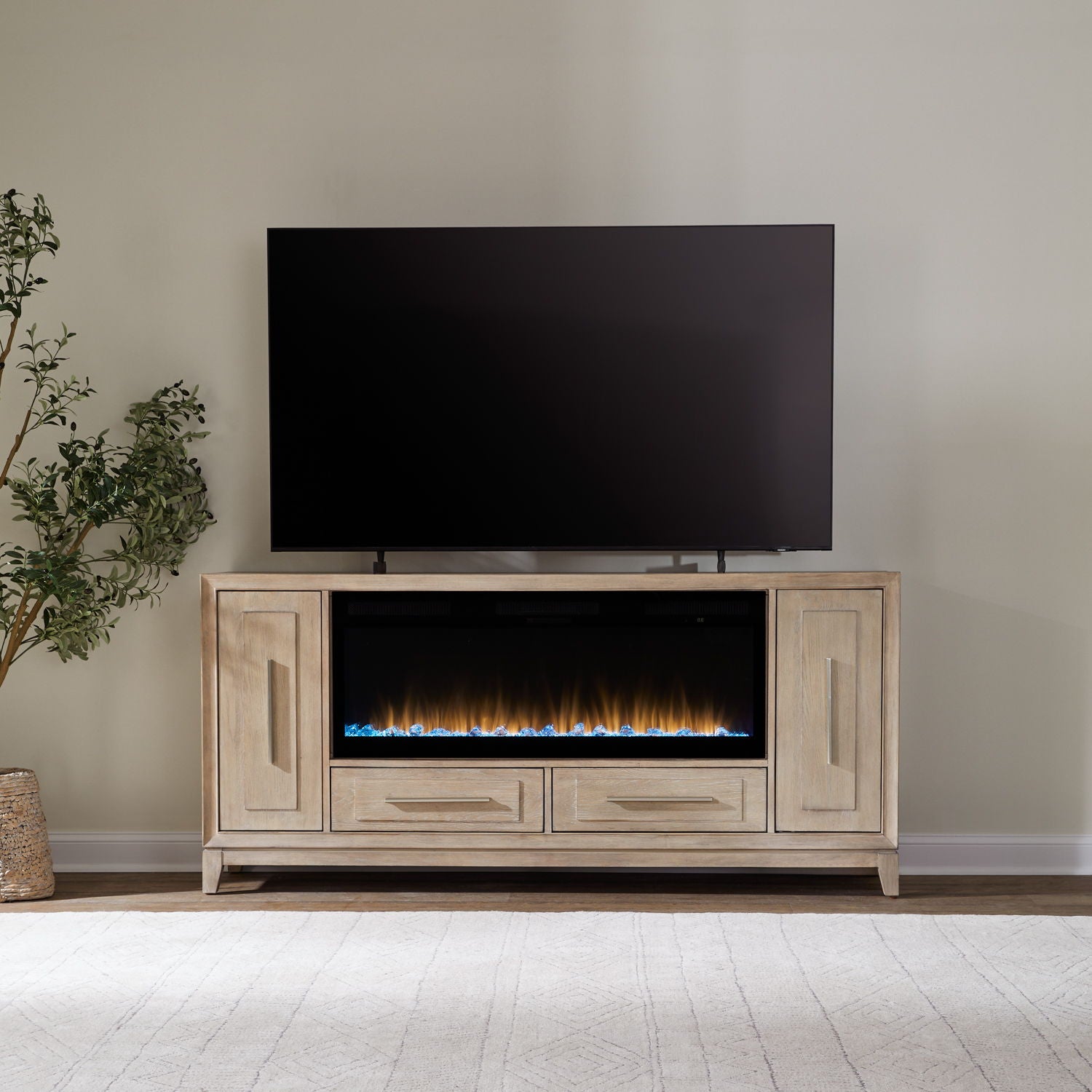 Heater tv stand combo online