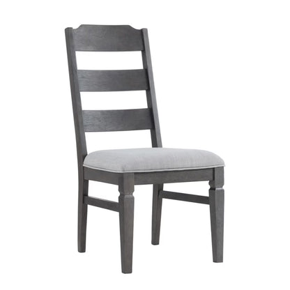 Foundry - Ladder Chair - Brushed Pewter