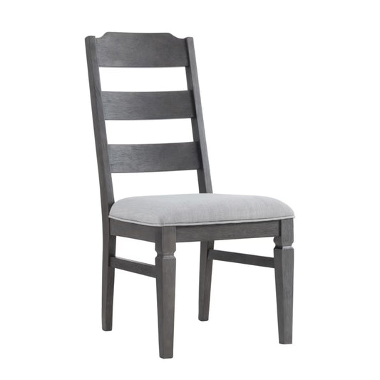 Foundry - Ladder Chair - Brushed Pewter