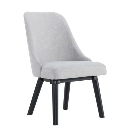 Foundry - Upholstered Chair - Brushed Pewter