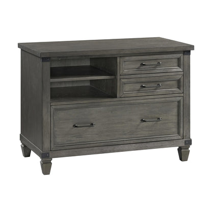 Foundry - Lateral File Cabinet - Brushed Pewter