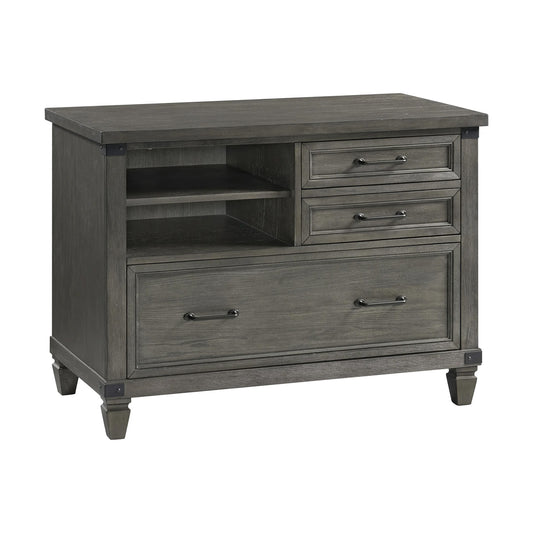 Foundry - Lateral File Cabinet - Brushed Pewter