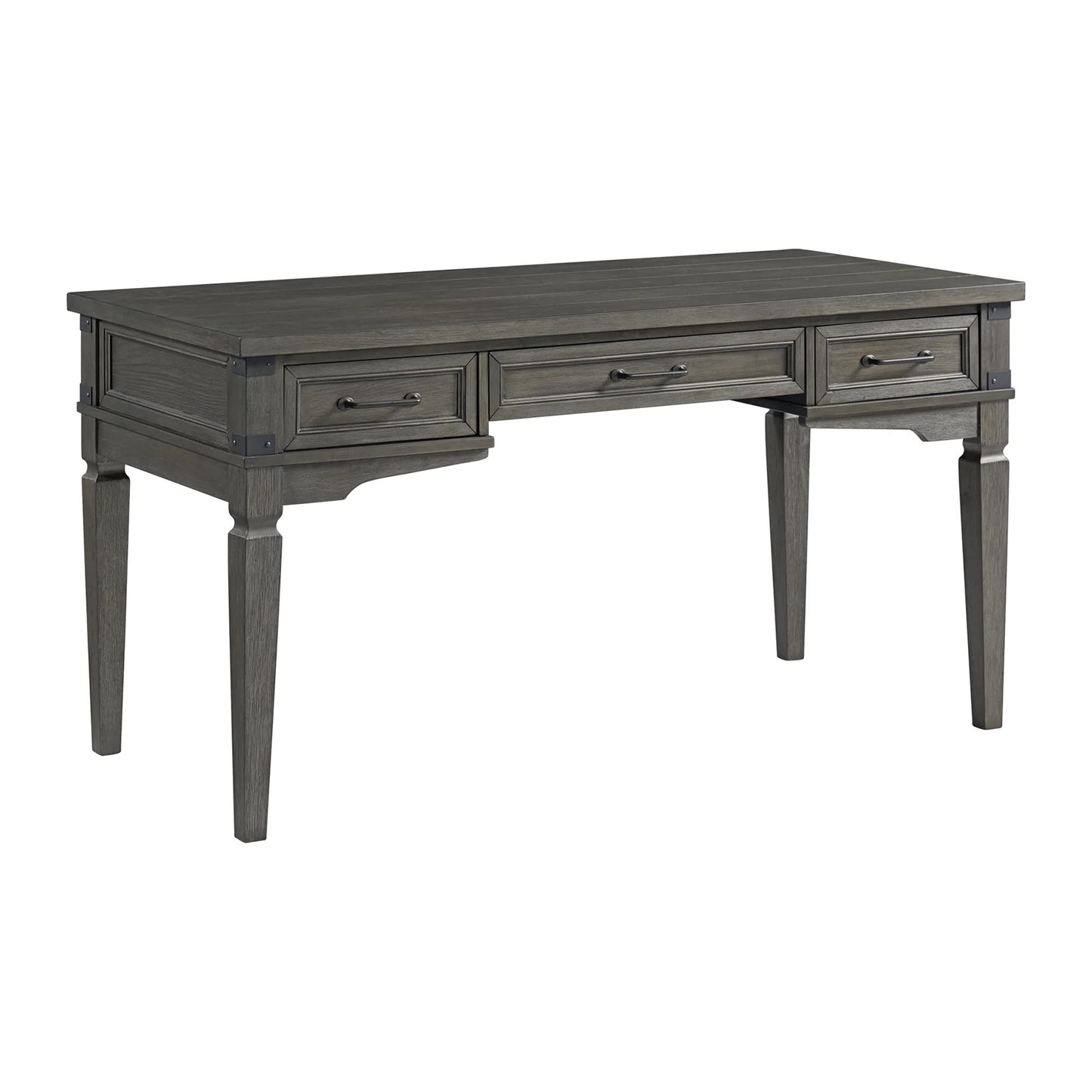 Foundry - 60" Writing Desk - Brushed Pewter