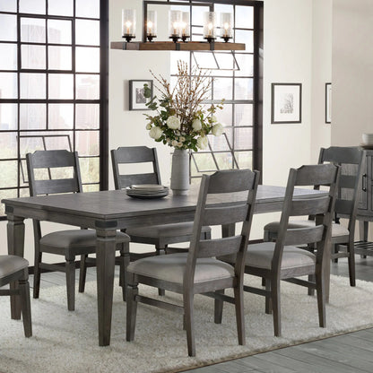 Foundry - Dining Table - Brushed Pewter