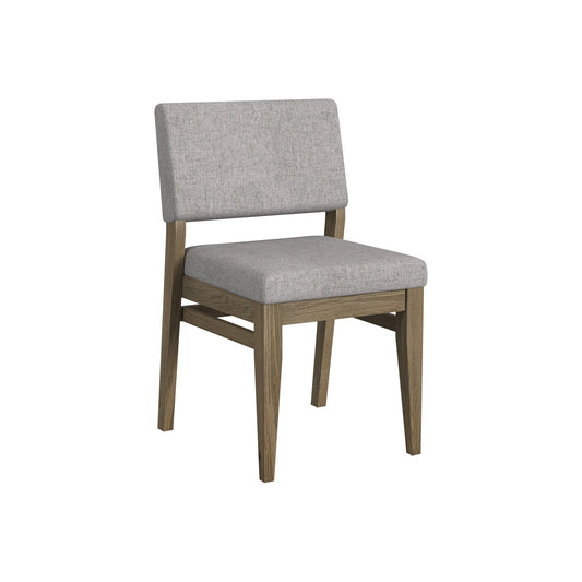 Flex - Stackable Upholstered Chair - Sandbar Oak